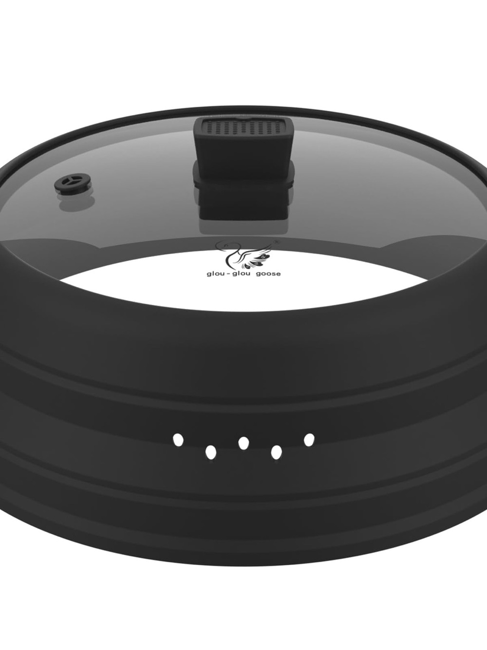 glou-glou goose Black Smart Wearable Charger Case